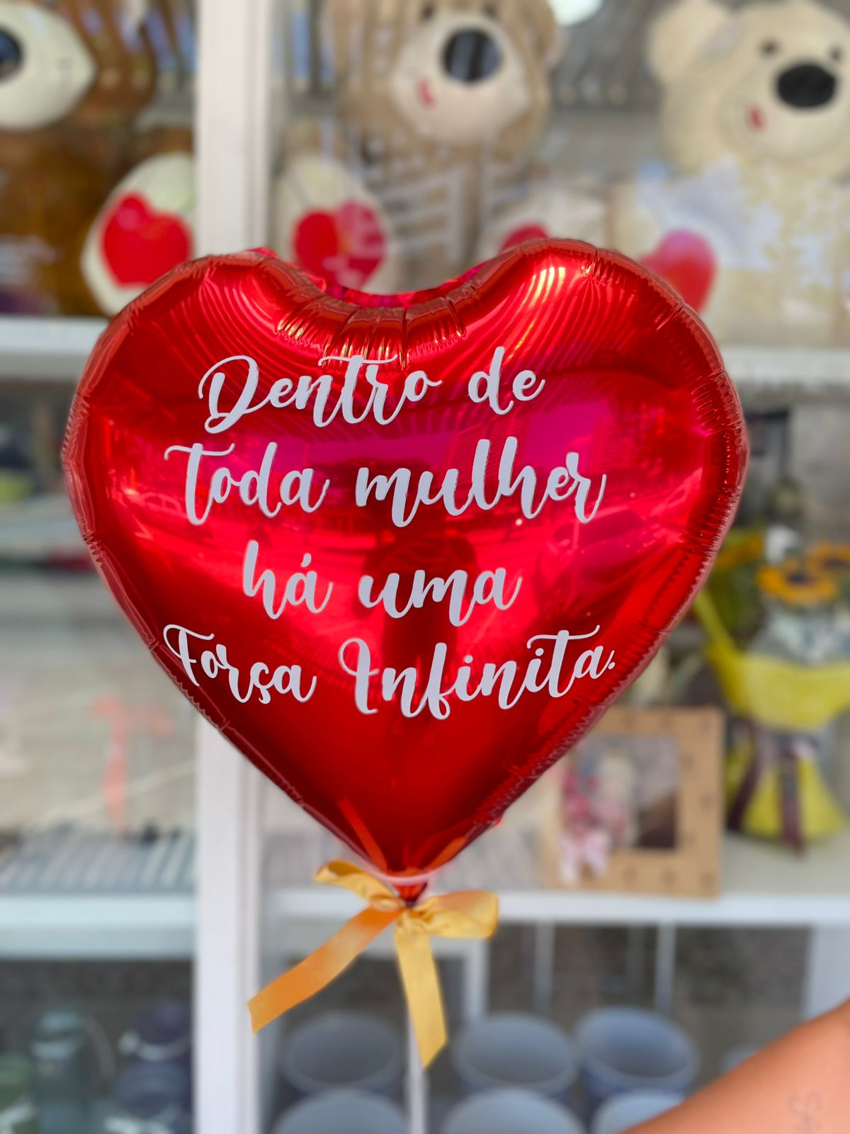 Bal�o cora��o vermelho