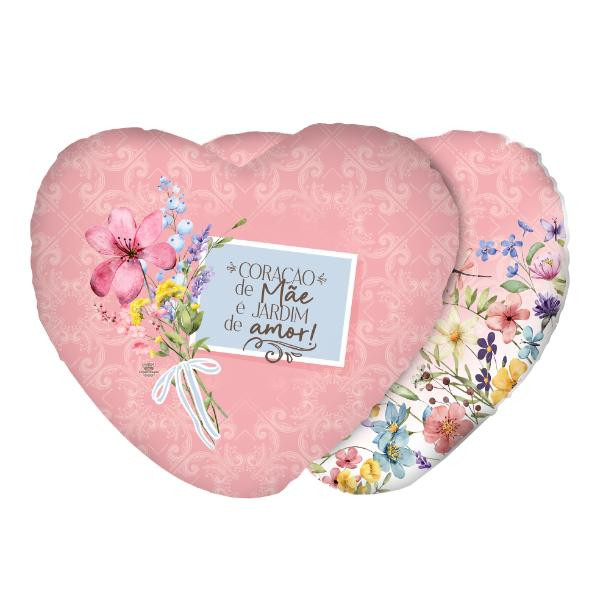 Almofada cora��o de m�e