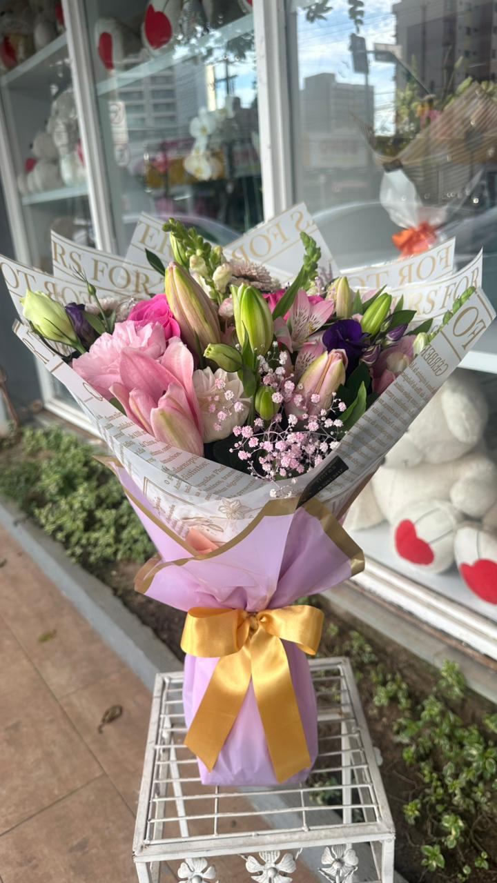 Ramalhete com flores mix