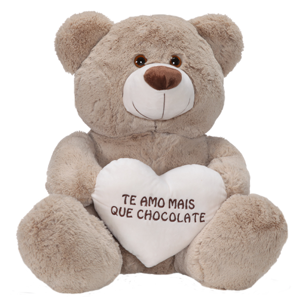 Urso fofura com corao  